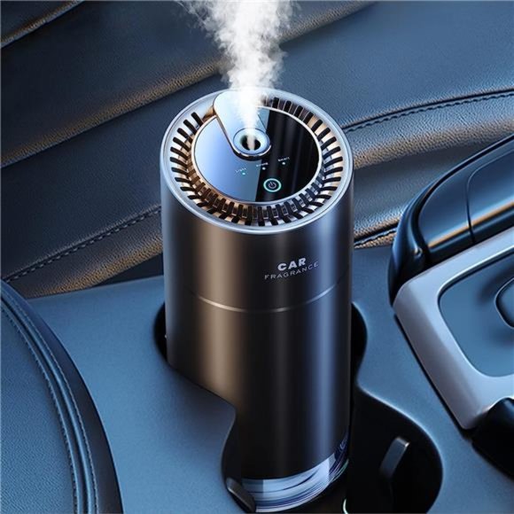 Smart Car AirFresheners,Ultrasonic Atomizer,Adjustable Concentration,Auto On/Off - Picture 1 of 6
